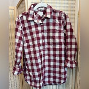 J drew half button up